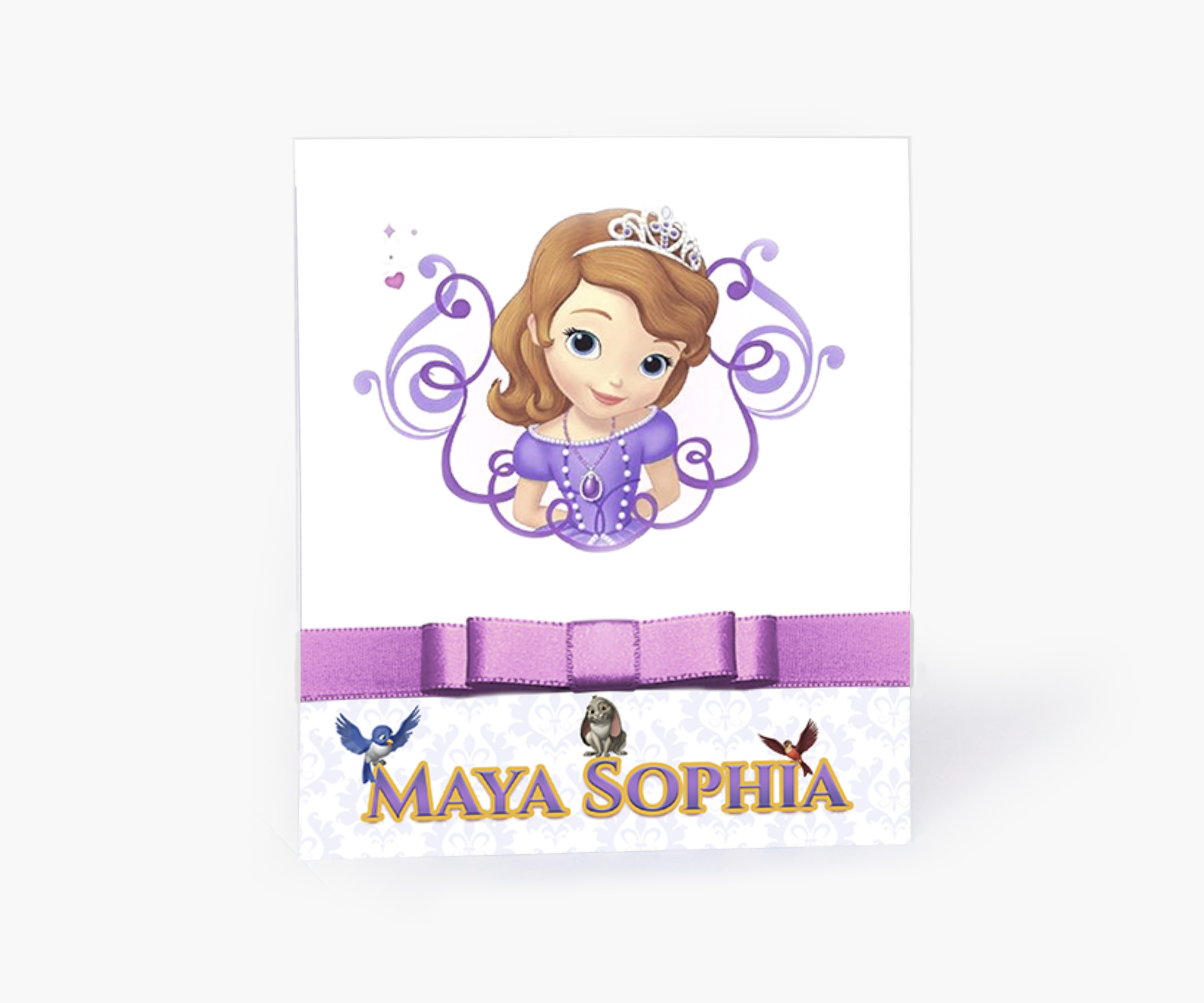 Conjunto Personalizado Princesa Sofia infantil